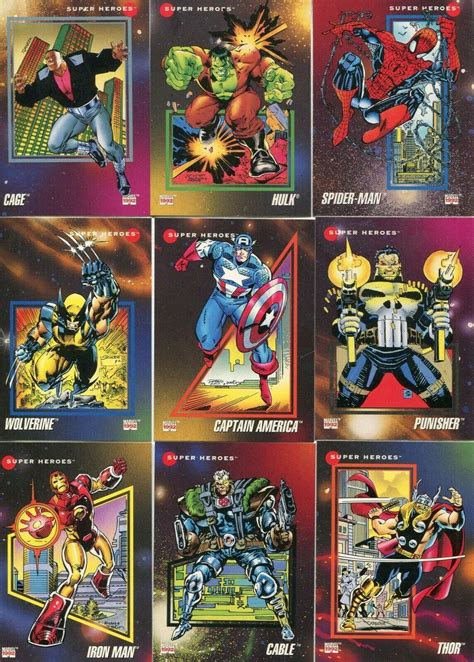 Marvel Trading Cards 